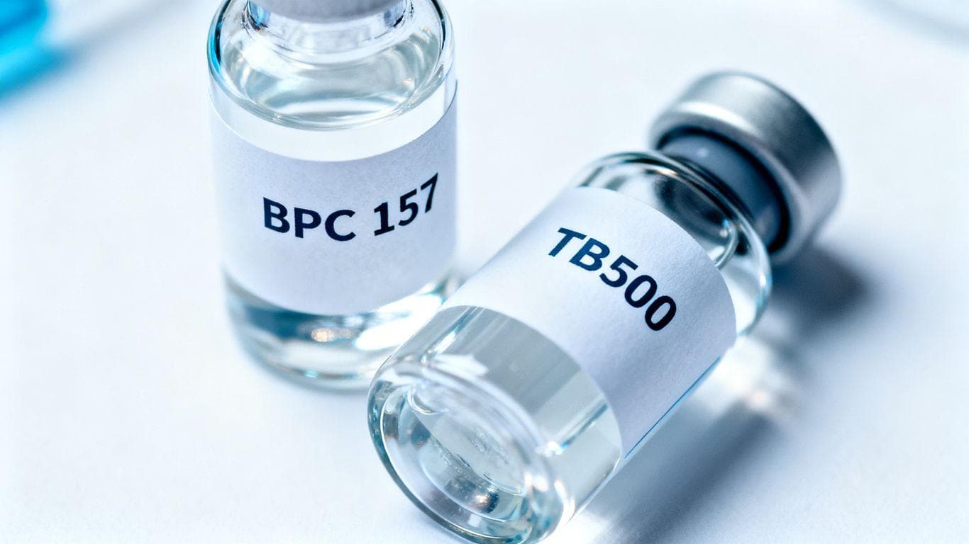 BPC 157 and TB500 vials for enhanced recovery and healing.