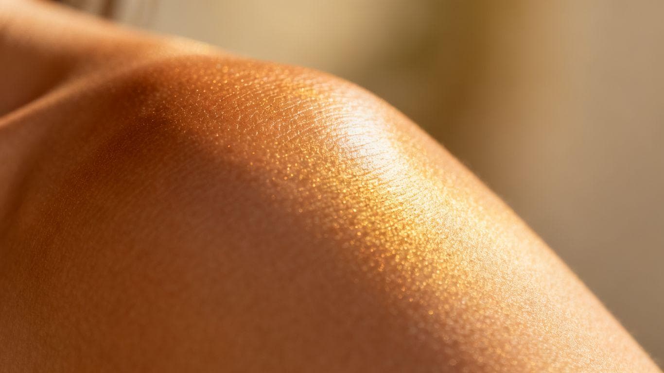 Person with a subtle tan